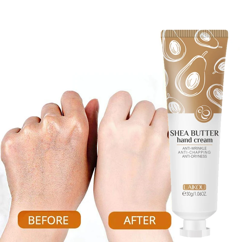 

LAIKOU Moisturizing Hand Cream Shea Butter Anti-chapping Anti-crack Anti-Drying Cream Hand Softening Nourish Repair Skin Care