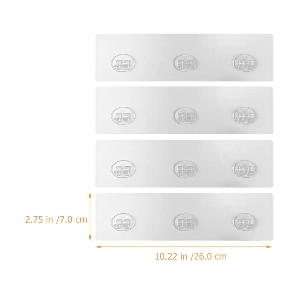 Бесследный стеллаж для хранения без крючков перфорации клейкие полоски душа