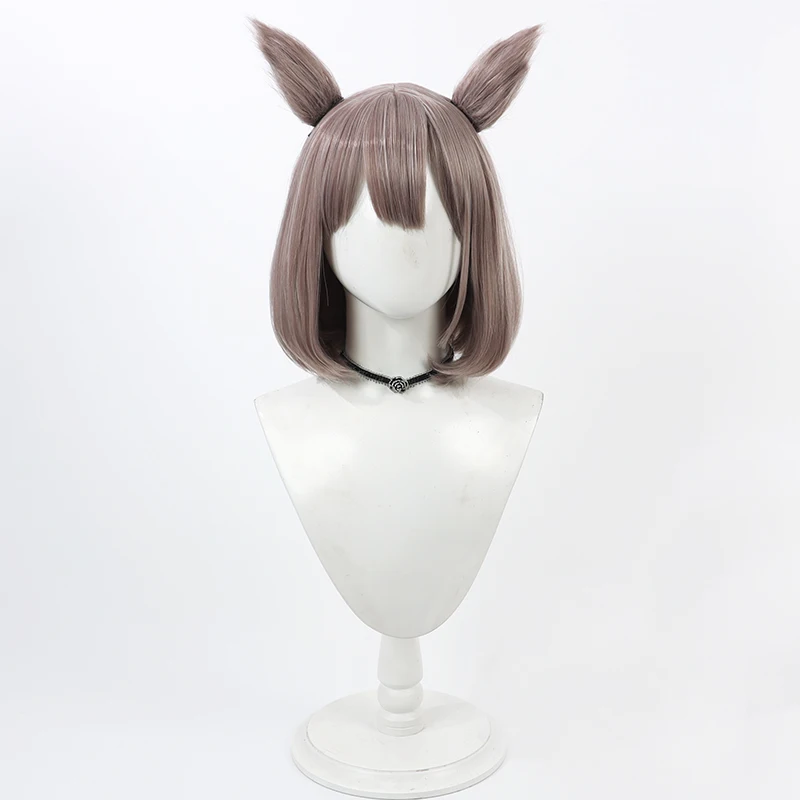 Парик для косплея IJN Suzutsuki короткий термостойкий синтетический ворс Хэллоуина