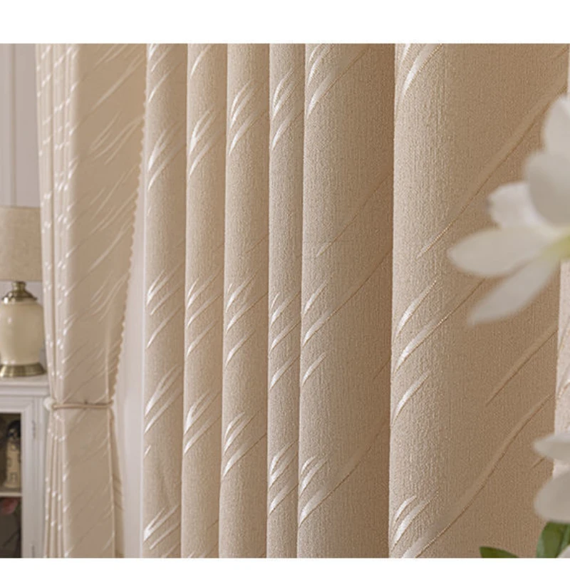 

Living Room Bedroom Thickened Blackout Sunscreen Jacquard Curtains Window Curtain Kitchen Curtains Drapes In Living Room