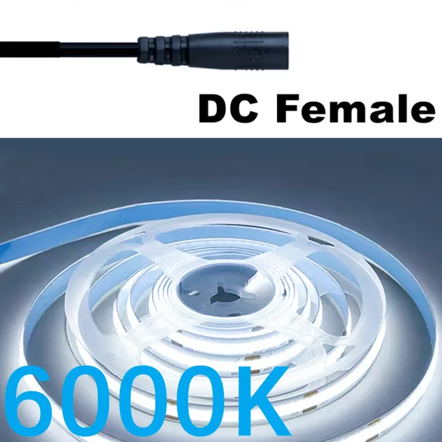 

Muunnn светодиодная лента COB 320LED 12В/24В тёплый/натуральный/холодный белый 8/9/10 м