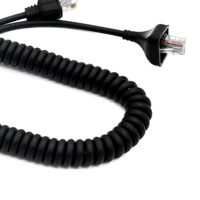 8 Pin Replacement Speaker Mic Cable Microphone Cord For Kenwood TK-868G TK-768G TK-862G TK-762G TM-271A TM-471A TK-760 Radio