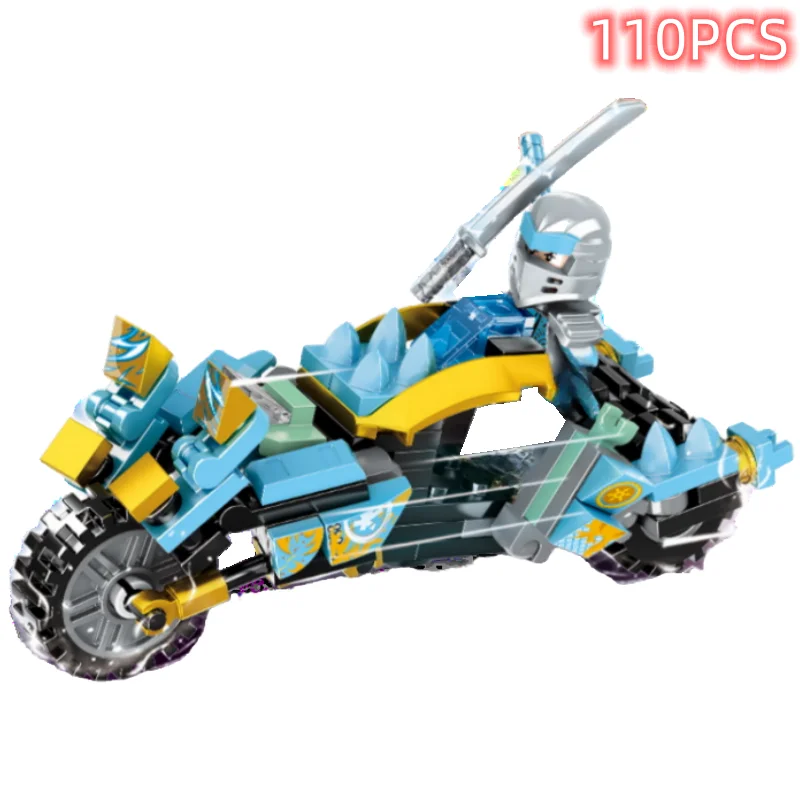 Мини-модель Disney Ninja Warriors механические доспехи блоки героев совместимые с Technic Anime