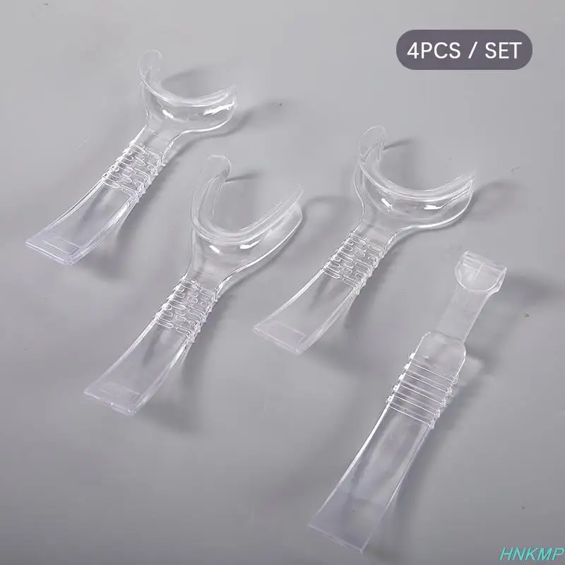 

4PCS Dental Autoclavable Mouth Opener Orthodontic Cheek Retractor Mouth Spreader Give Ununobstructed View Of the Oral Cavity