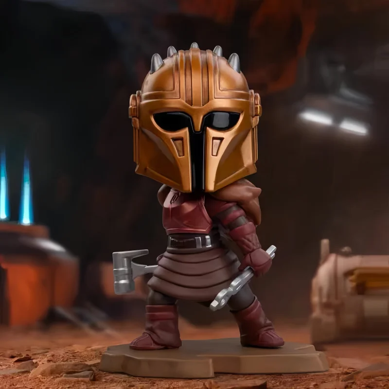 Новые оригинальные коллекционные фигурки POP MART STAR WARS: серия «Мандалорец», аниме-фигурки в закрытой упаковке, таинственная коробка, настольные игрушки (art.: 3920daeaaddbf) - 3920daeaaddbf