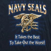 united states navy seals t shirt it takes the best to take out the worst breathable top loose casual mens t shirt s 3xl