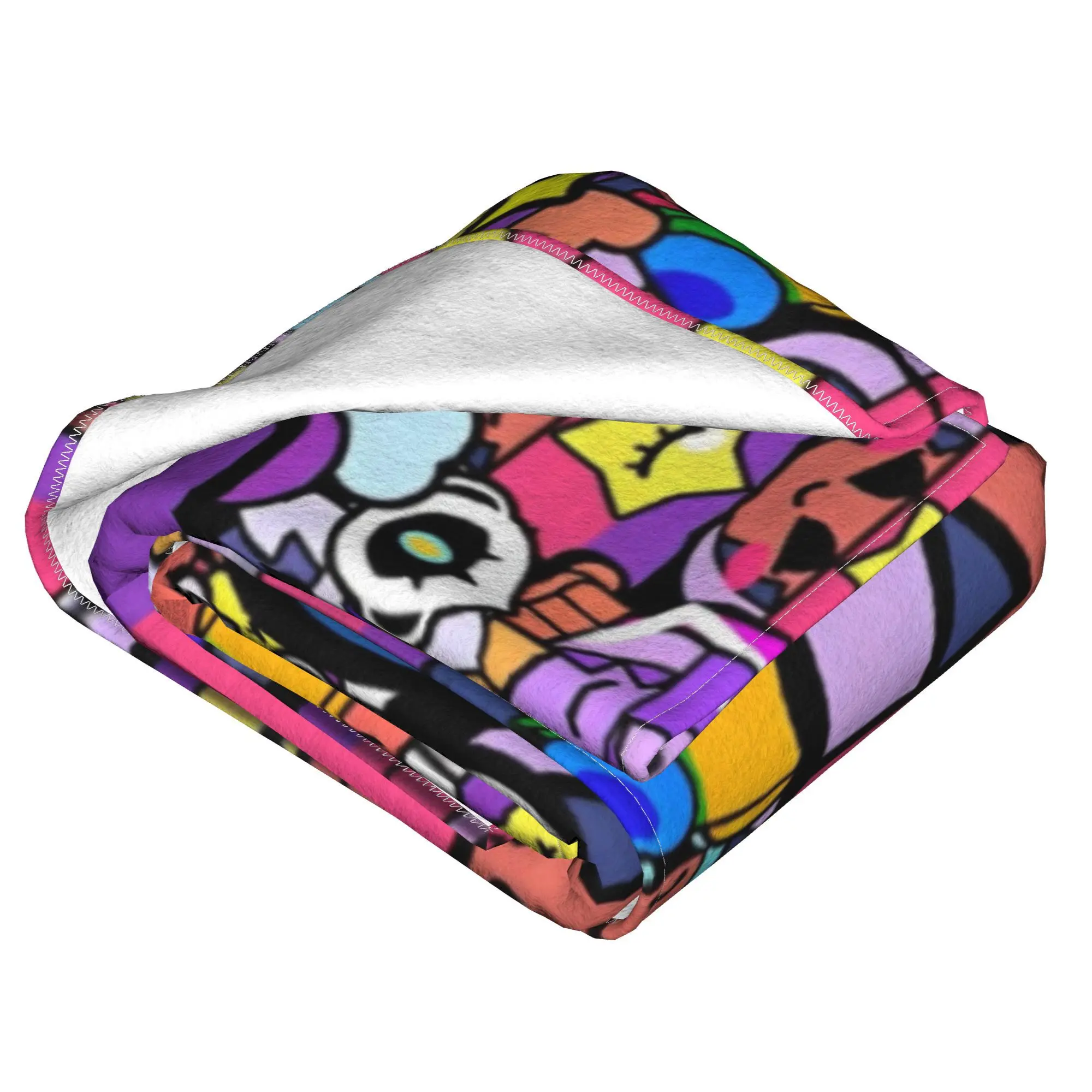 Braws-Star Print Blanket For Men Women Super Soft Cozy Throw Blankets for Living Room 50x60 Inches Multiple Sizes