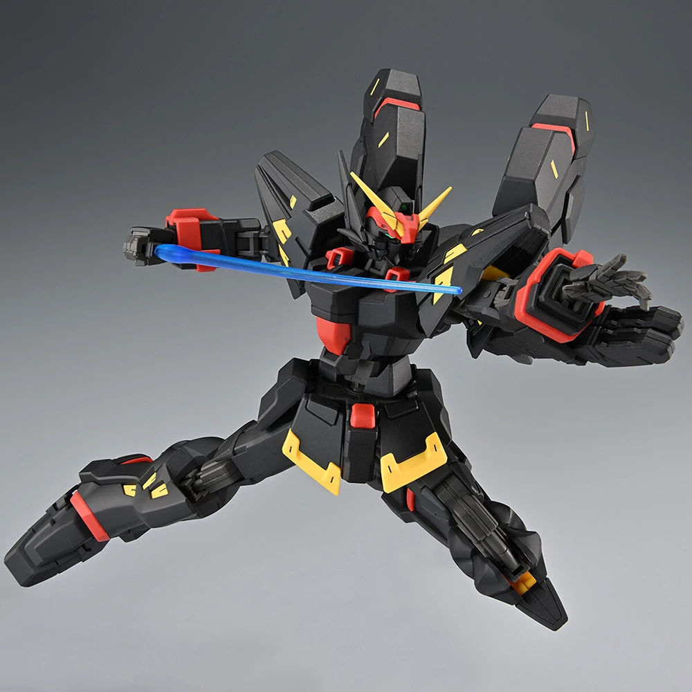 Фото Конструктор Bandai HG 1/144 Huckebein Mk-III Trombe SRW OG с подставкой для демонстрации, модель меха, подарок для любителей хобби, в наличии №4