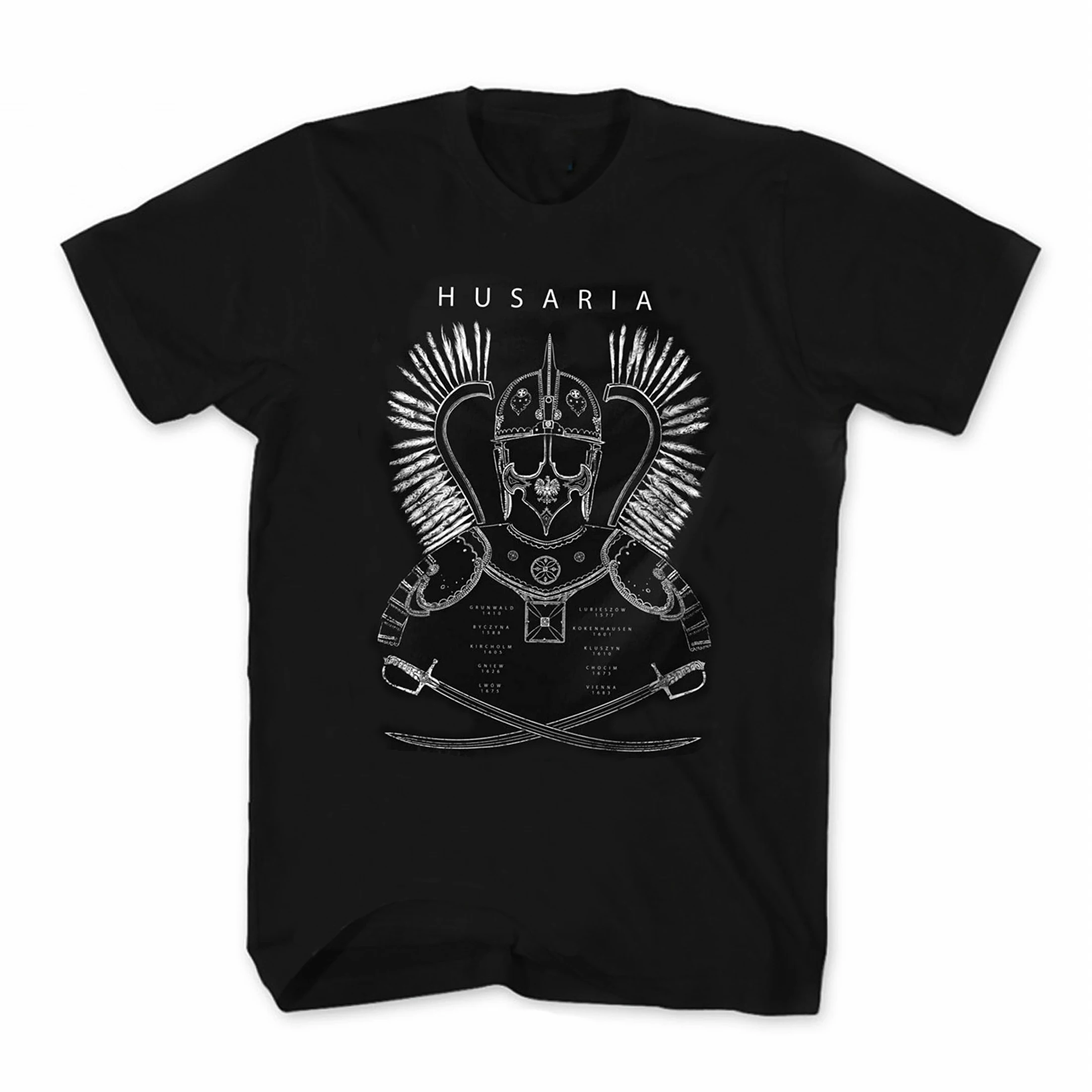 Novel Poland Warriors Polish Winged Hussar Tour T Shirt. Short Sleeve 100% Cotton Casual T-shirts Loose Top Size S-3XL