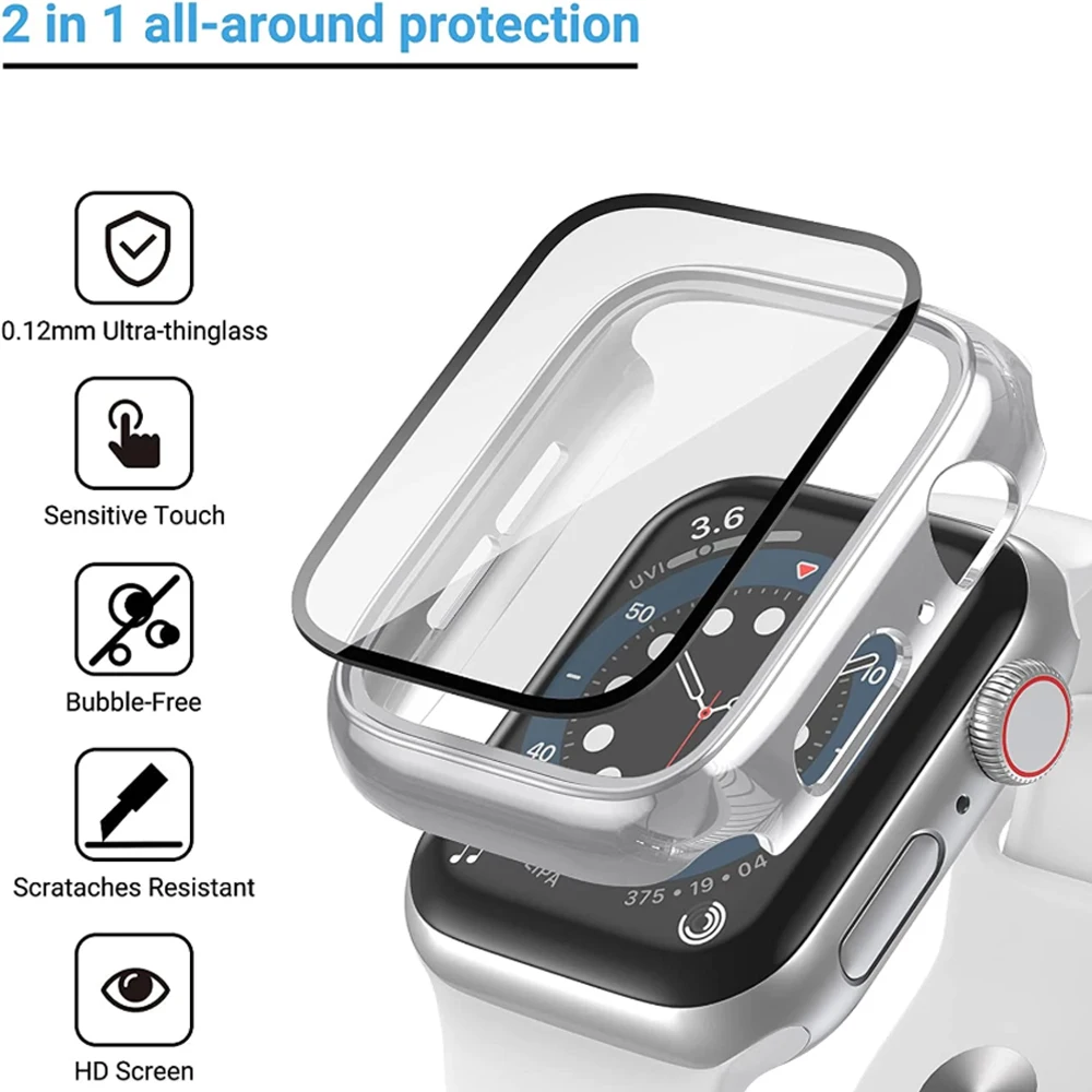 Milanese strap+case for Apple watch band 45mm 49mm42mm 41mm44mm40mm MetalMagnetic bracelet correa for iwatch series 8 7 6 SE 5 3