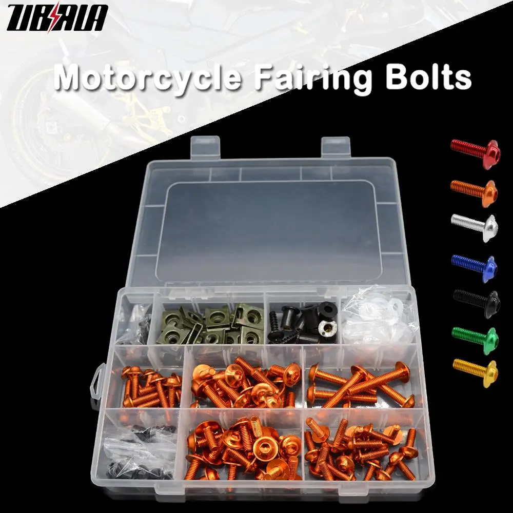 

Motorcycle Fairing Bolts Kit Bodywork Screws Nut For 390 950 790 990 1050 1090 Adventure 990 SMR SMT 990 950 SM RC8 Parts