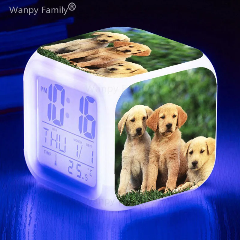 Boys Girls Gifts Student Room Wake Up Timer Home Decor Portable Desk Clock