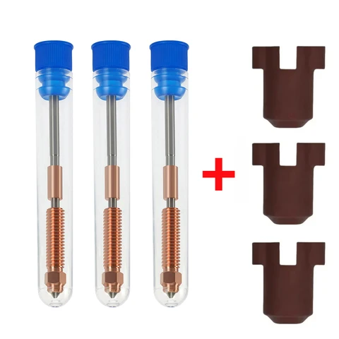 Для Creality K1c Сопло K1 Max Комплект сопел Ender 3 V3 Сопло из закаленной стали Быстрая замена Универсальная биметаллическая терморазрыв с высоким расходом
