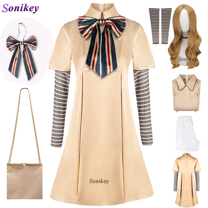 Платье для косплея для детей, девушек, женщин, кукла AI, роботы, платья Меган, Униформа, костюмы на Хэллоуин две тысячи и двадцать три