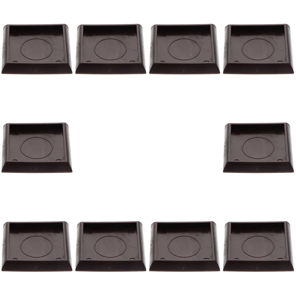 

10Pcs Professional Furniture Cups Multi-function Couch Stoppers Compact Chair Wheel Stoppers