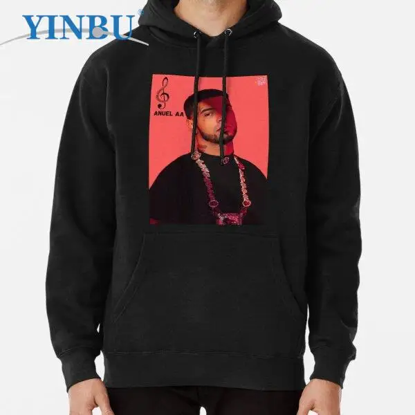 

The Legend Anuel AA Pullover Hoodie new in Sweatshirts fashion Clothes
