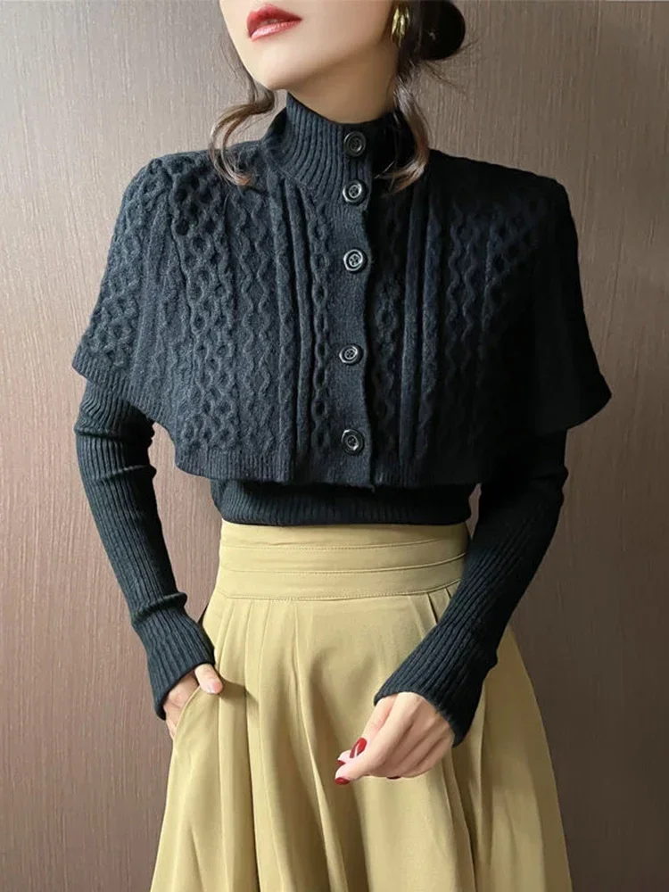 Рисунок 3 - Женский трикотажный пуловер с ложным