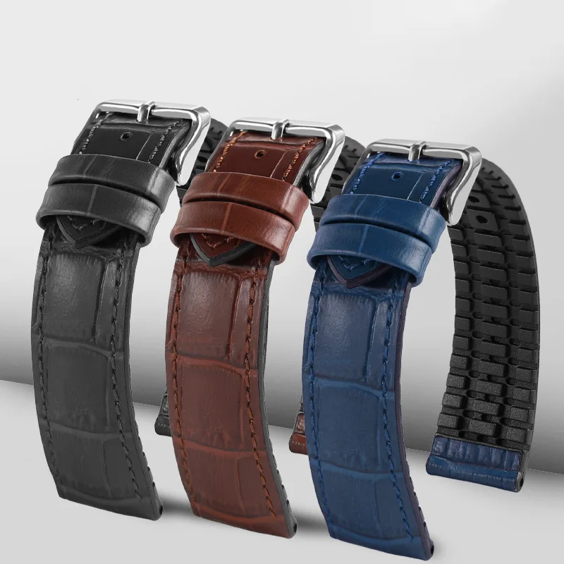 Ремешок для часов Longines Kangkas L3 Series водонепроницаемый браслет из мягкой воловьей