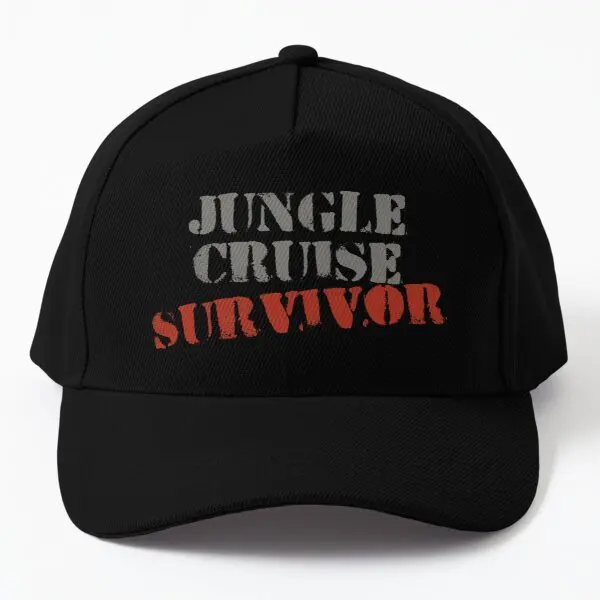 

Jungle Cruise Survivor Baseball Cap Hat Bonnet Casquette Sun Printed Mens Spring Black Summer Casual Women Solid Color