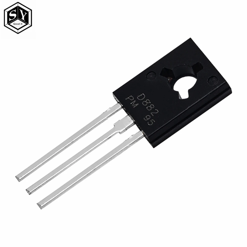 10 шт./лот триодный транзистор D882 2SD882 3A/40V TO-126 NPN силовой Триод новый оригинальный