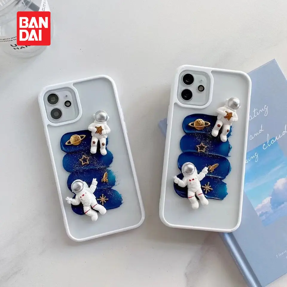 

Bandai Disney cartoon phone case for iphone11 12Pro 13Pro max space astronaut x xs xr xsmax anti-drop brand 7 8plus phone case