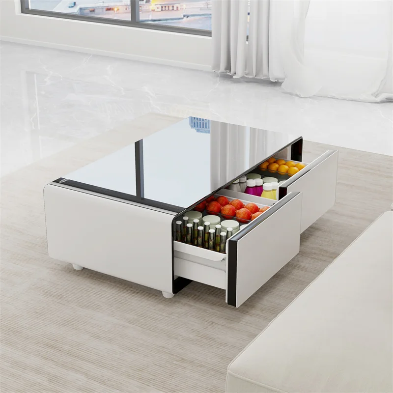 

Умная мебель, двухдверный холодильник, умный журнальный столик, Многофункциональный журнальный столик с беспроводной зарядкой