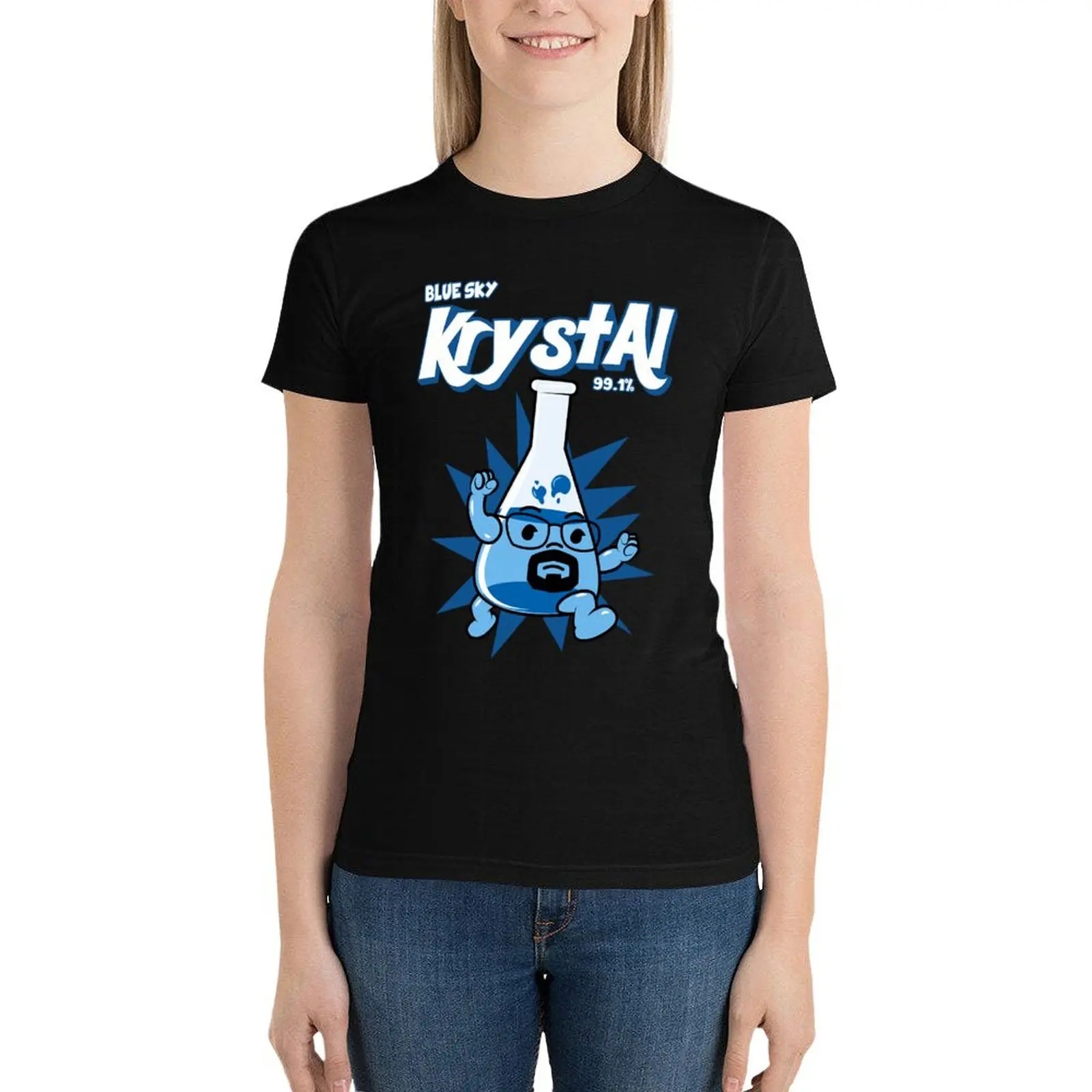 Женская футболка с рисунком в стиле аниме