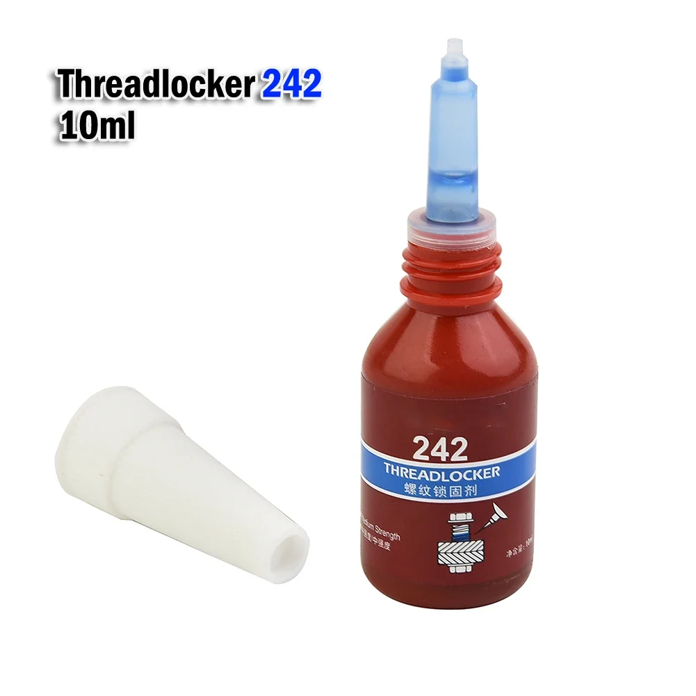 1 шт. 10 мл резьбовой фиксатор 242 высокопрочный синий клей ментальное стекло