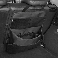 universal car trunk organizer storage bag oxford cloth storage box container mesh holder car accessories interior 4635cm