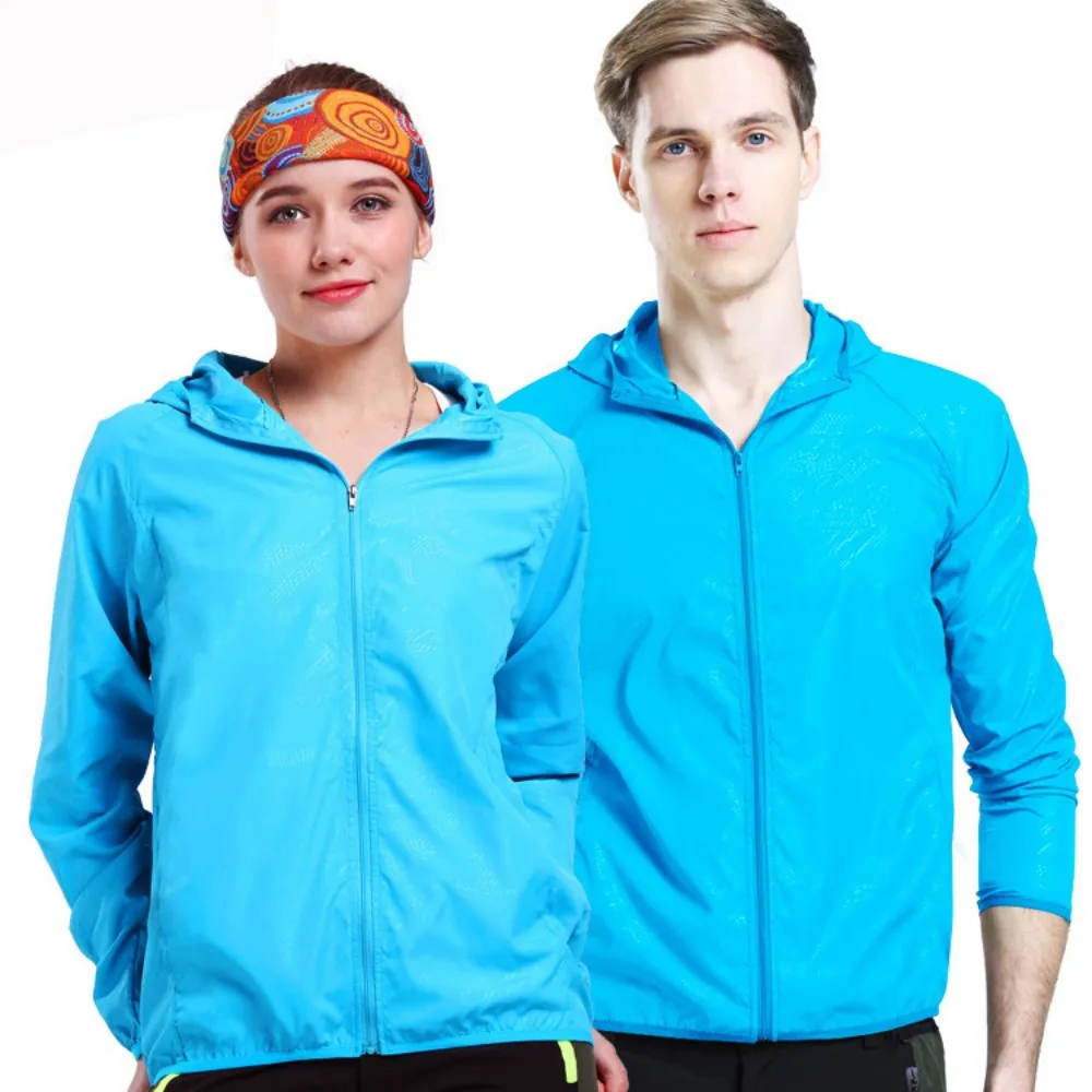 

Summer Outdoor Sunscreen Clothing Men and Women Same Skin Windbreaker UV Resistant Coat Lightweight and Breathable Fishing Coat