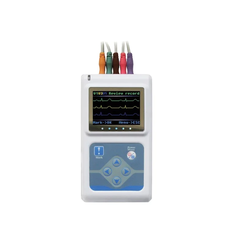 

CONTEC TLC9803 3 channel holter ecg monitor portable homeuse ecg monitor