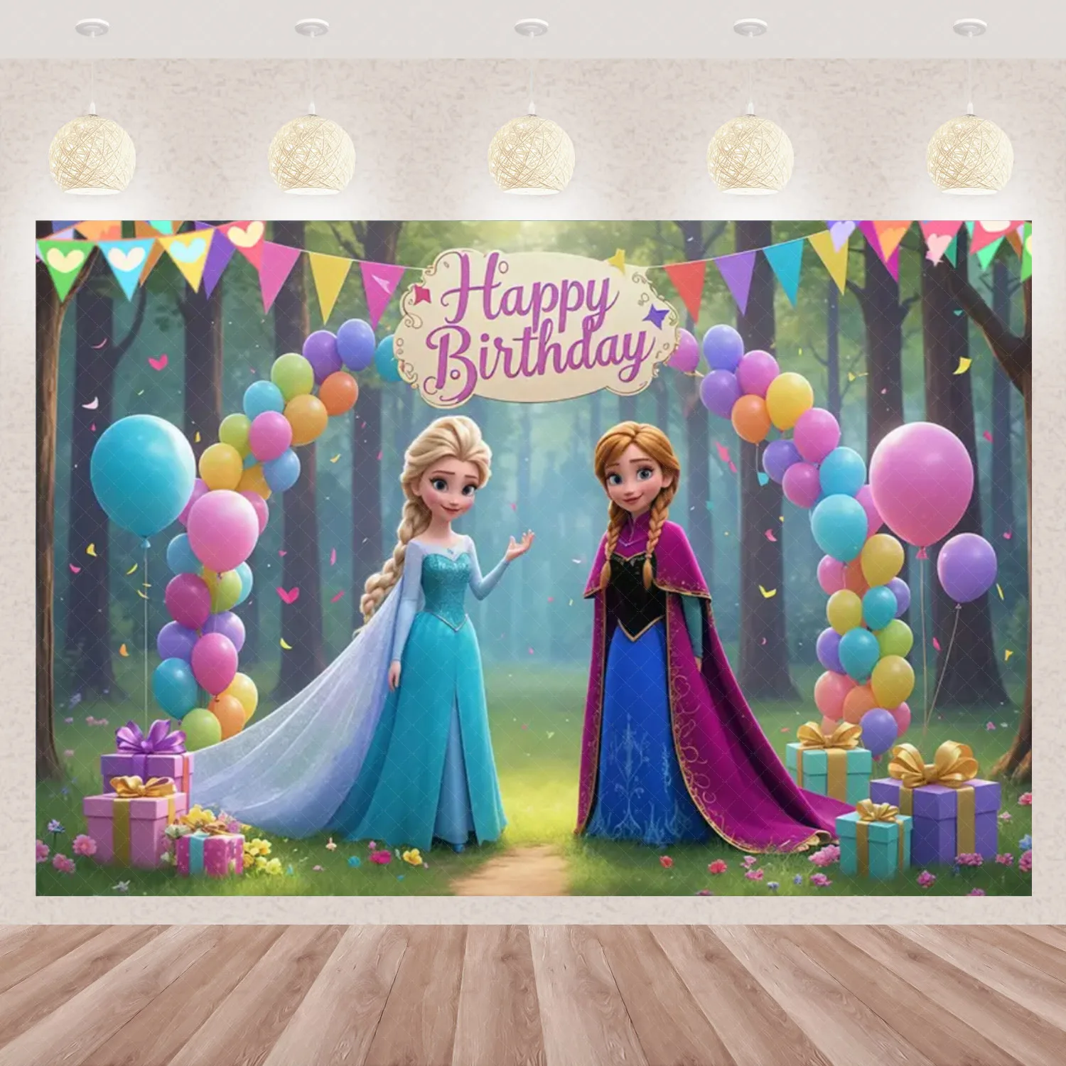 

Фоновое полотно Disney Холодное сердце