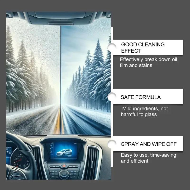 Масляная пленка средство для очистки автомобильных окон 150 мл переднего стекла