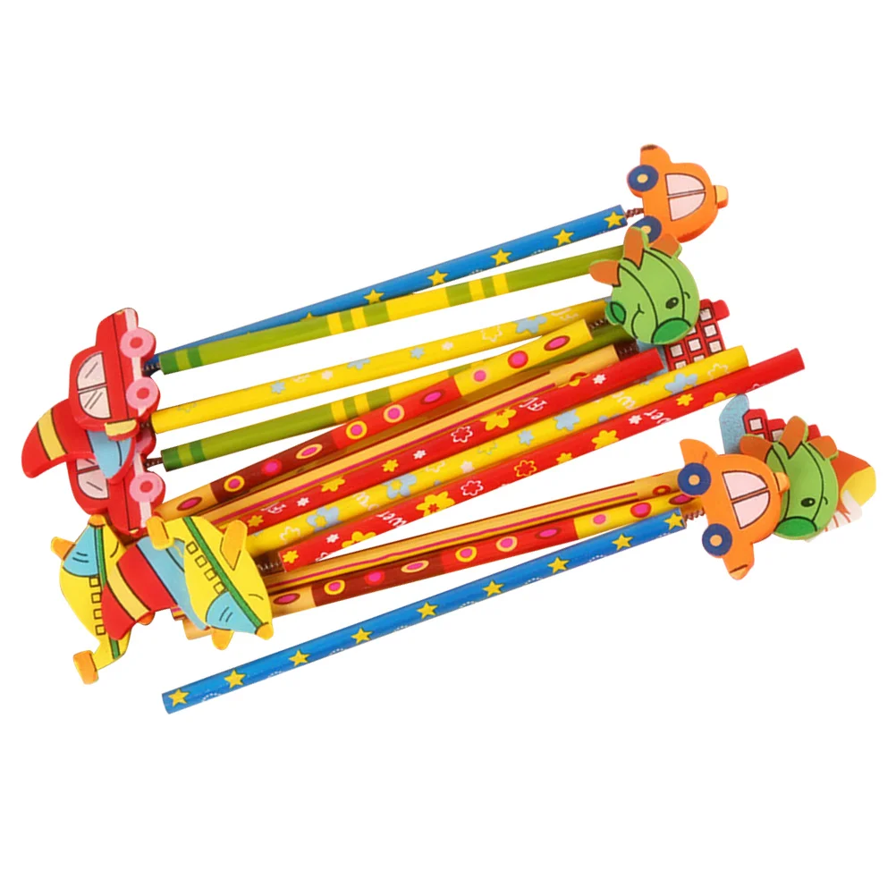 

12PCS Graphite Cartoon Pencils Writing Writing Pencils for Gift Students Children