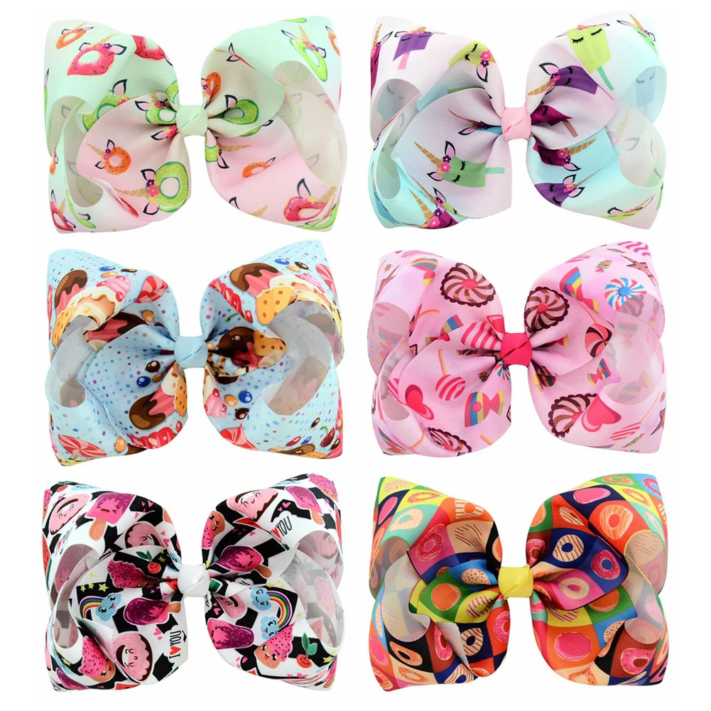 

Baby Girls Hair Bows Full Lined Alligator Clips Linen Hair Barrettes Hair Accessories for Kids Toddlers School Girls