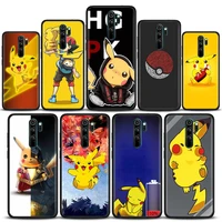 cute pikachu pokemon phone case for redmi 6 6a 7 7a note 7 8 8a 8t 9 9s pro 4g 9t soft silicone case cover pikachu