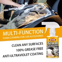 auto parts 60120ml multi purpose foam cleaner leather sofa steering wheel stains remover car interior home cleaning foam spray