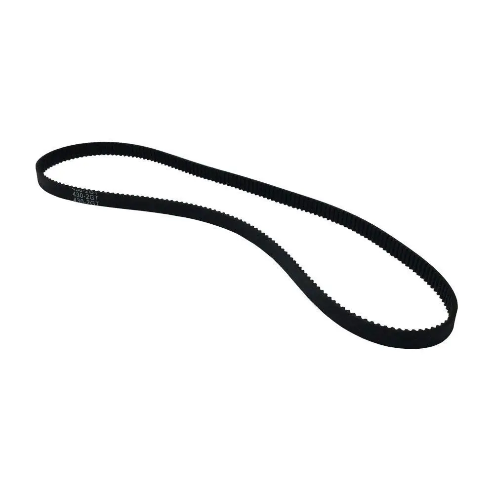 

Pack of 2pcs 2GT Industrial Timing Belt 430-2GT-6 in Closed Loop L=430mm W=6mm 215 Teeth GT2 Rubber Drive Belt