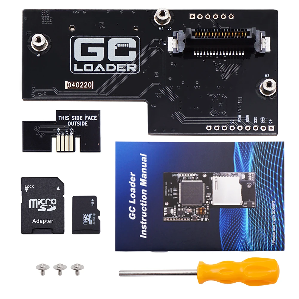 Replacement For GC Loader Lite SD2SP2 Adapter TF Card Reader For NGC For GameCube Console(DOL-001/DOL-101)