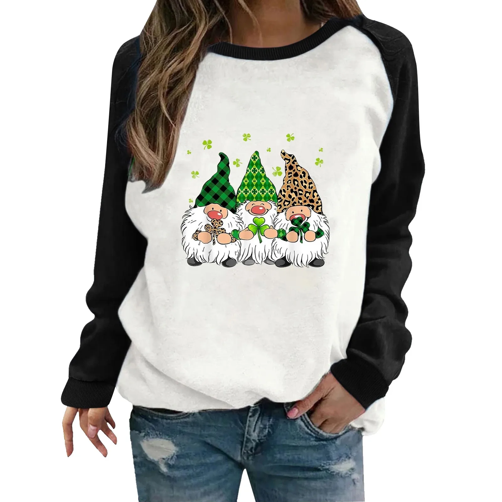 

Crewneck Long Sleeve Casual Wear Suitable For Winter Autumn Spring Oversized Sweatshirt For Women Cool Style Casual Oversize