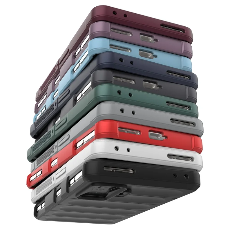 For Cover Poco F4 GT Case Xiaomi Poco F4 GT Capa New Luxury Shockproof Phone Back Anti-Drop Bumper Soft TPU For Cover Poco F4 GT