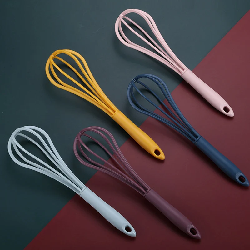 

New hand-held egg beater home kitchen gadget baking cream cake multi-functional manual egg beater rotary egg beater baking tool