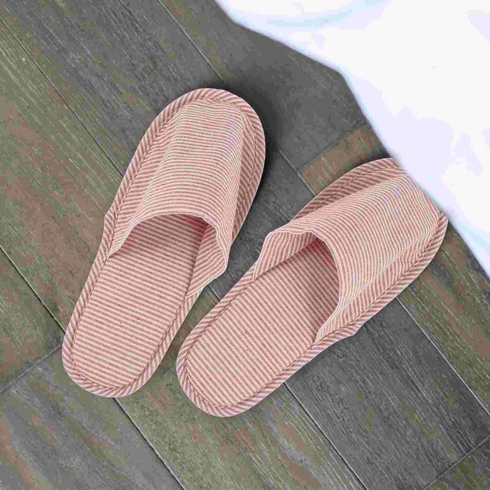 

1 Pair Airplane Slippers of Portable Spa Slippers Foldable Travel Slippers Bulk Slippers for Guests