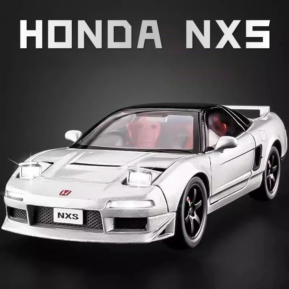 1:32 HONDA NSX модель спортивного автомобиля игрушечные двери открытые амортизирующие