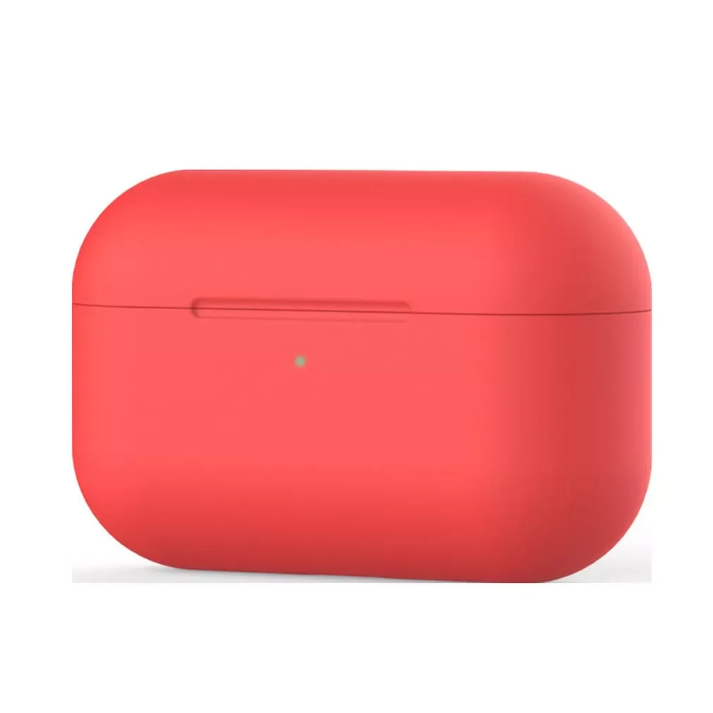 Фото Симпатичный цветной Силиконовый ТПУ чехол для беспроводных наушников Airpods Pro защитный чехол Аксессуары для Airpods 3 №1