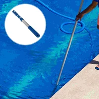 pool pole swimming rod extension telescopic skimmer cleaning net cleaner underwater extendable leaf nets saving life 2 9ft