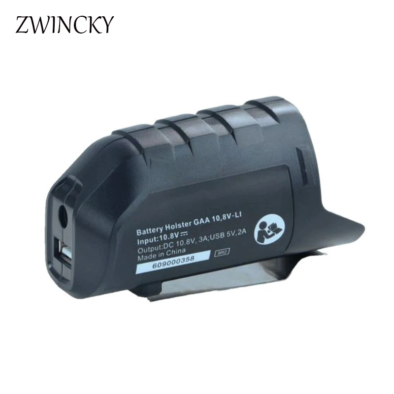 

Замена кобуры для зарядного устройства ZWINCKY USB для профессионального литий-ионного аккумулятора BOSCH 10,8 В/12 В BHB120