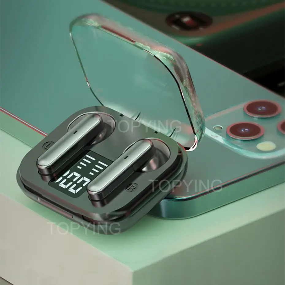 

TWS Wireless Bluetooth Headsets Earphones Stereo Gaming Headphones Sport Noise Cancelling Mini Earbuds Gamer for All Smart Phone