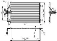 

050 ABC030 для радиатора кондиционера (конденсатора) CLIO II SYMBOL THALIA