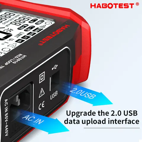 Цифровой измеритель сопротивления Cretrust HT5910 HT2302